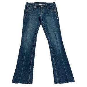 Candies Boot Cut Denim Blue Low Rise Jeans Size 5